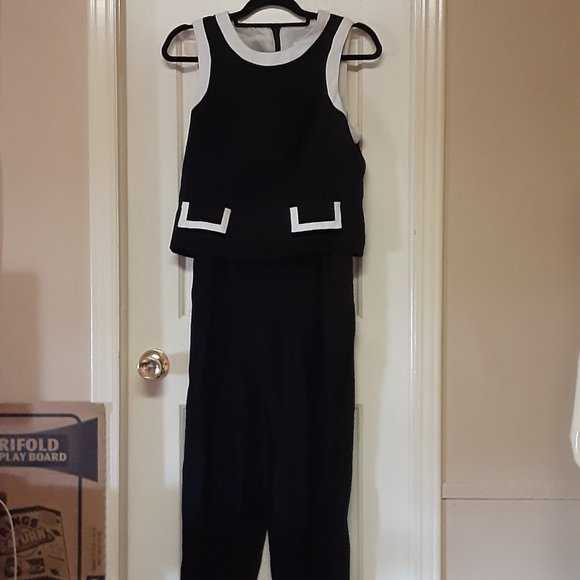 Scarlett Pants - Scarlett Black & White Jumper